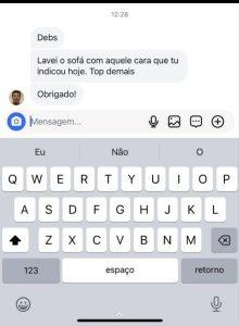 Depoimento cliente WhatsApp